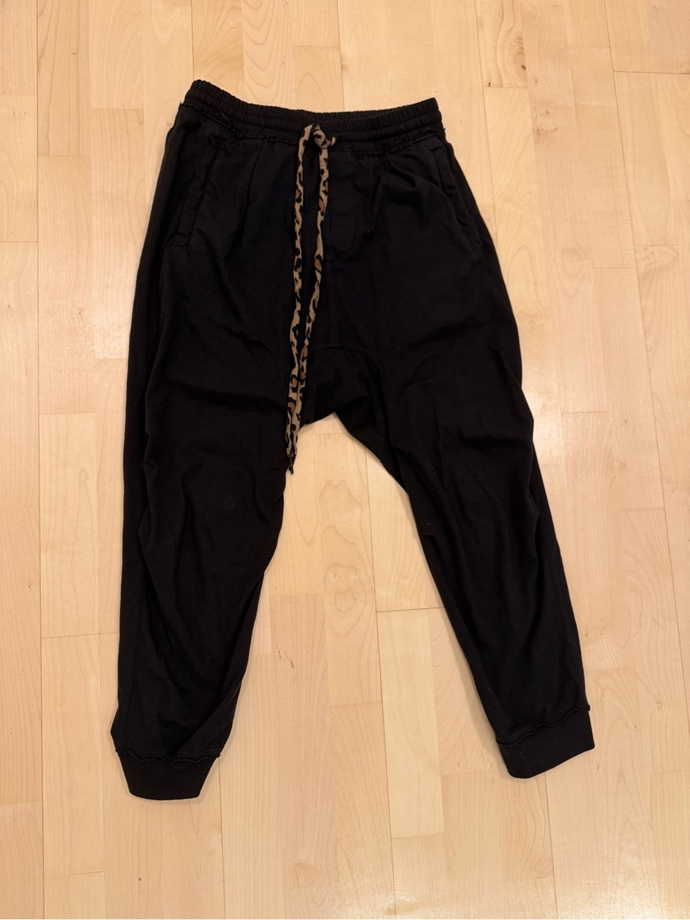 R13 drop crotch jogger size small